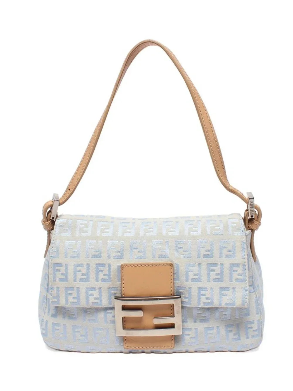 ★SOLD★ Fendi Shoulder Bag Mini Mamma Bucket Zucchino - Picture 1 of 10